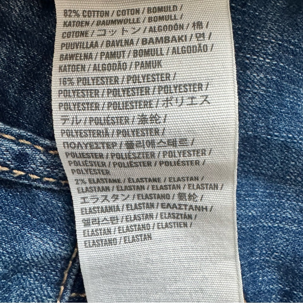 Abercrombie & Fitch Blue Denim Jeans Size 2 26x29 - Picture 12 of 14
